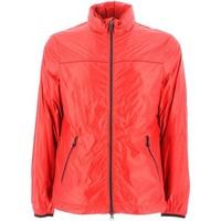 geox m5220a t2170 jacket man mens windbreakers in red