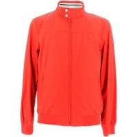 geox m5220d t0295 jacket man red mens windbreakers in red