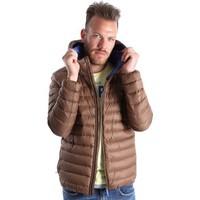 geox m6225b t1816 down jacket man mens coat in brown