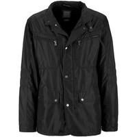 geox m7221w t0706 jacket man black mens tracksuit jacket in black