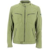 geox m5220m t2205 jacket man light army mens jacket in green