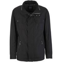 Geox M7221T T2050 Jacket Man Black men\'s Tracksuit jacket in black