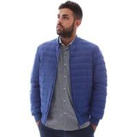 geox m6225e t1816 down jacket man mens jacket in blue