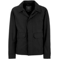 Geox M7221G T2270 Jacket Man Black men\'s Tracksuit jacket in black