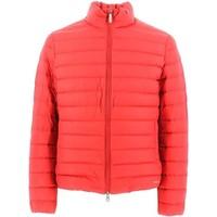 geox m5225d t1816 down jacket man mens coat in red