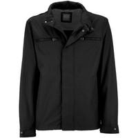 Geox M7220C T2270 Jacket Man Black men\'s Tracksuit jacket in black