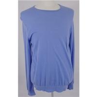 gente del forte size 54 chest luxury high quality light blue cashmere  ...