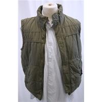 George Medium Khaki Padded Gilet