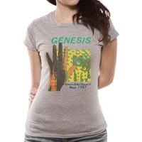 Genesis - Invisible Touch Women\'s X-Large T-Shirt - Grey