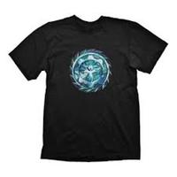 Gears Of War 4 Mens Diamond Rank Logo Large Black T-Shirt