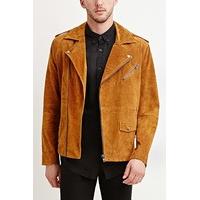 Genuine Suede Moto Jacket