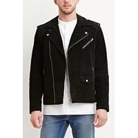 Genuine Suede Moto Jacket