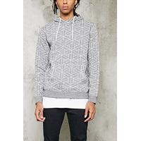 Geo Print Hoodie