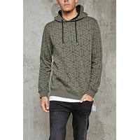 Geo Print Hoodie