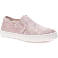 Geox J62D5D 0JS11 Slip-on Kid Pink boys\'s Children\'s Slip-ons (Shoes) in pink