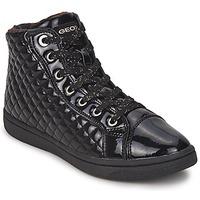 Geox CREAMY JUZ girls\'s Children\'s Shoes (High-top Trainers) in black