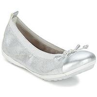 Geox PIUMA BALL D girls\'s Children\'s Shoes (Pumps / Ballerinas) in Silver