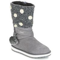 Geox NOHA girls\'s Children\'s High Boots in grey