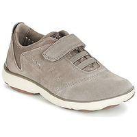 geox nebula girl girlss childrens shoes trainers in grey