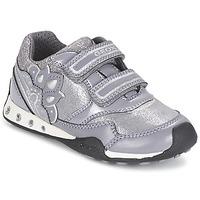Geox NEW JOCKER GIRL girls\'s Children\'s Shoes (Trainers) in grey