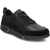 geox ailand boyss childrens shoes trainers in black