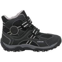 geox alaska boyss childrens snow boots in black