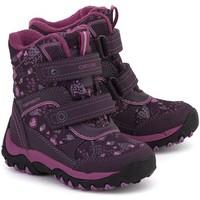 Geox Junior Alaska girls\'s Children\'s Snow boots in Purple