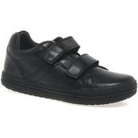 Geox Elvis Junior Boys School Shoes boys\'s Children\'s Casual Shoes in black