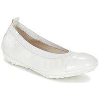 geox j piuma ball b girlss childrens shoes pumps ballerinas in white