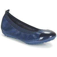 geox j piuma ball b girlss childrens shoes pumps ballerinas in blue