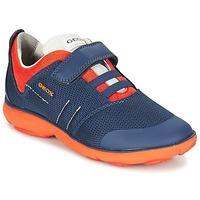 geox j nebula ba boyss childrens shoes trainers in blue