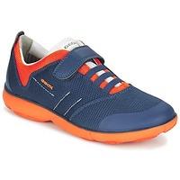 geox j nebula ba boyss childrens shoes trainers in blue