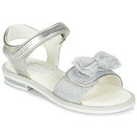 Geox J S.GIGLIO A girls\'s Children\'s Sandals in Silver