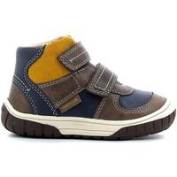 Geox B64D8B 000CL Sneakers Kid Brown boys\'s Children\'s Walking Boots in brown
