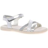 Geox Junior Karly Strappy Girls Sandals girls\'s Children\'s Sandals in Silver