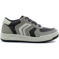 Geox J620SB 05422 Sneakers Kid Grey boys\'s Children\'s Walking Boots in grey