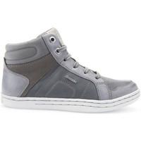Geox J64B6C 0BCCL Sneakers Kid Grey boys\'s Children\'s Shoes (High-top Trainers) in grey