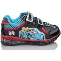 geox b gbk text boyss childrens shoes trainers in blue