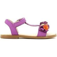 geox j5235b 00043 sandals kid violet girlss childrens sandals in purpl ...