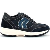 geox j5256a 04311 shoes with laces kid navywhite boyss childrens shoes ...