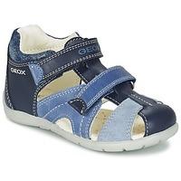 geox b kaytan b c boyss childrens sandals in blue