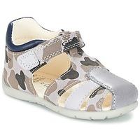 geox b kaytan boyss childrens sandals in grey