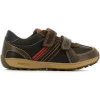 Geox J54Z5A 05422 Sneakers Kid boys\'s Children\'s Walking Boots in brown