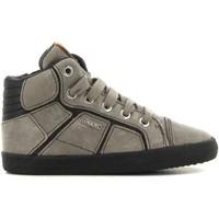 geox b44a7c 0cl11 sneakers kid brown boyss childrens shoes high top tr ...