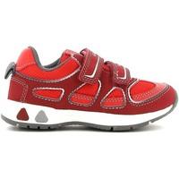 geox b44s9a 05011 sneakers kid red boyss childrens shoes trainers in r ...