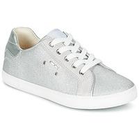 Geox J KIWI G.B girls\'s Children\'s Shoes (Trainers) in grey