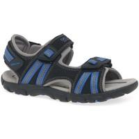 Geox Strada Junior Boys Sandals boys\'s Children\'s Sandals in black