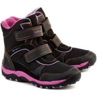 Geox Junior Alaska girls\'s Children\'s Snow boots in Black