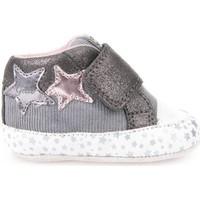 geox b6453e 0fp77 scarpa culla kid girlss baby slippers in grey