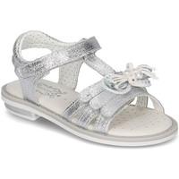 Geox Junior Sand Giglio girls\'s Children\'s Sandals in Silver